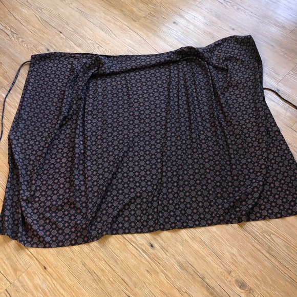 Vintage Long Wrap Skirt - Picture 9 of 14